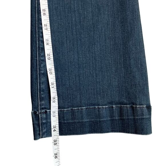 Robert Rodriguez Sz 29 Tall Charleston Skinny Boot Jeans Dark Wash Stretchy Y2K - Picture 13 of 16